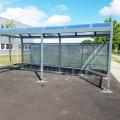 Abri vélo, Centr'alp à Moirans (bâtiment)