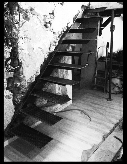 Escalier en acier